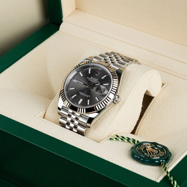Rolex Datejust 41 Oystersteel and white gold M126334-0014 - Image 3
