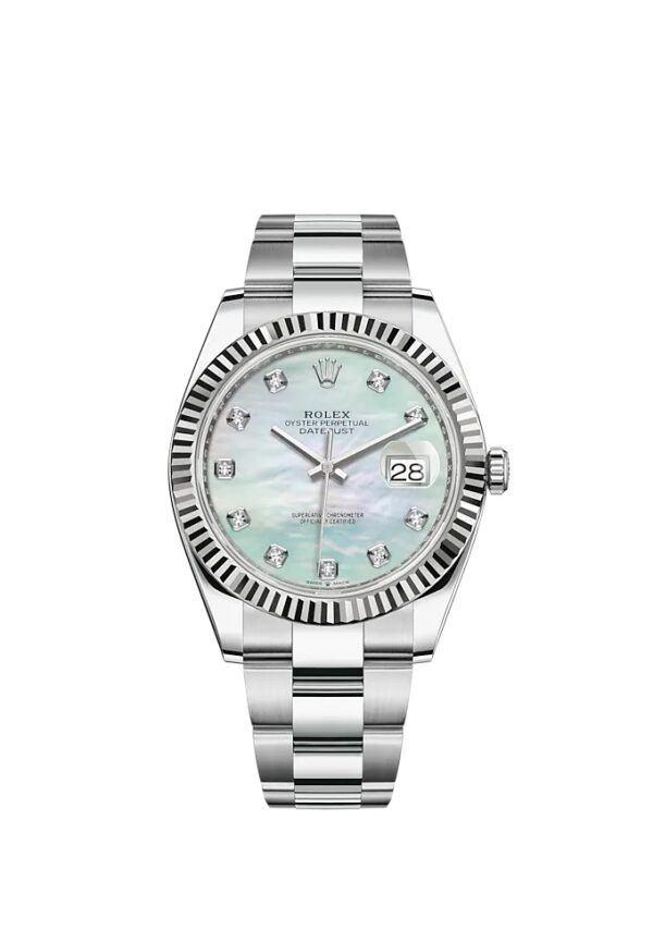 Rolex Datejust 41 Oystersteel Diamond-Set Dial m126334 Series - Image 11
