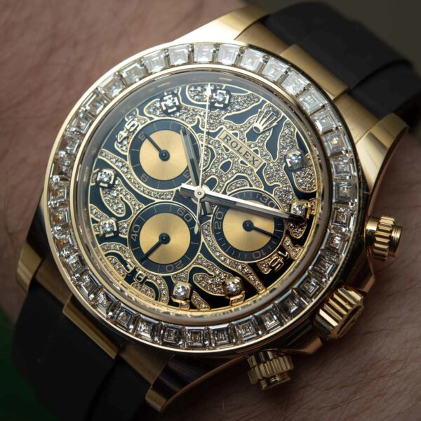 Rolex Cosmograph Daytona 116588TBR Yellow Gold Eye of Tiger - Image 15