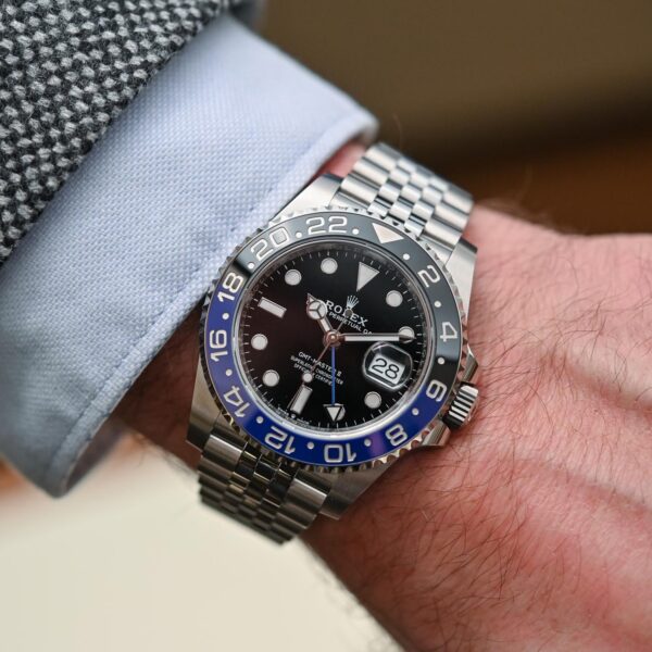 ⌚Rolex GMT-Master II 40mm Stainless Steel m126710 Series Batman & Pepsi - Image 11