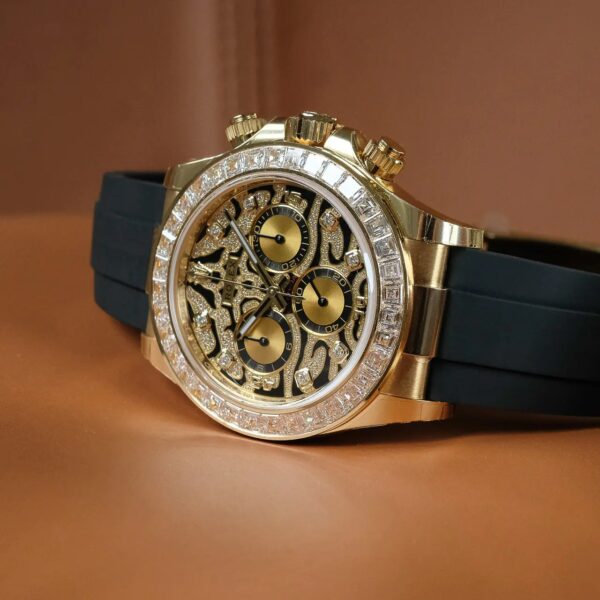 Rolex Cosmograph Daytona 116588TBR Yellow Gold Eye of Tiger - Image 7