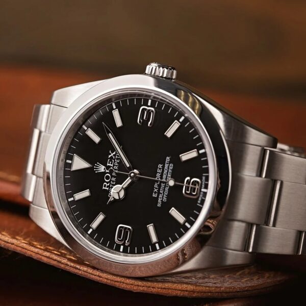Rolex Explorer I MKII Stainless Steel Black Arabic Index 39mm 214270-0003 Unworn - Image 15