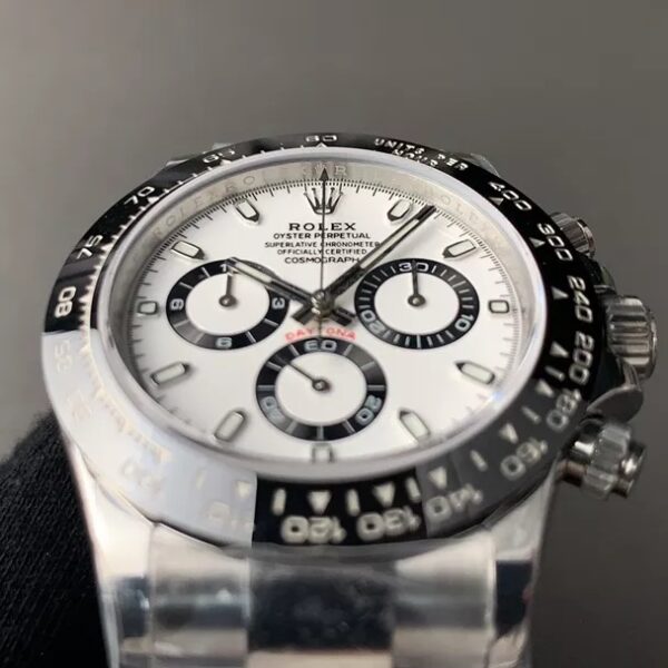 Daytona Siver Classic Panda Black & White Dial 40mm - Image 4