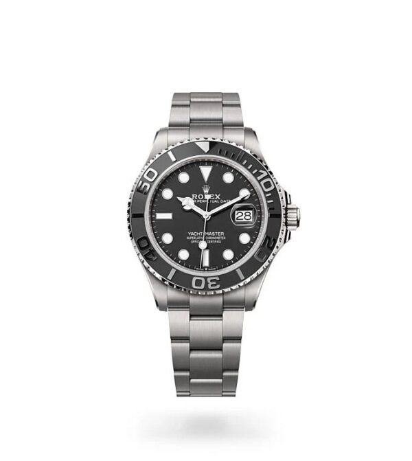Best Gift-2023 Newest Rolex Yacht-Master 42 Black Dial RLX Titanium Men's Watch 226627-0001