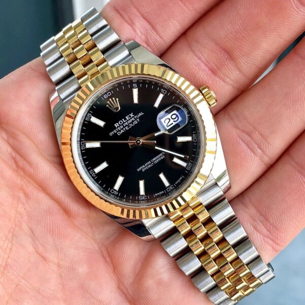 Rolex Datejust 41 Two Tone Oystersteel and yellow gold Black Dial 126333-0014 - Image 12