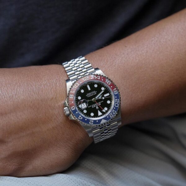 ⌚Rolex GMT-Master II 40mm Stainless Steel m126710 Series Batman & Pepsi - Image 16
