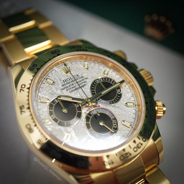 Rolex Cosmograph Daytona Yellow Gold Meteorite 116508-0015 - Image 5