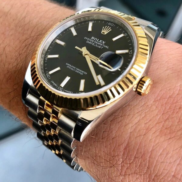 Rolex Datejust 41 Two Tone Oystersteel and yellow gold Black Dial 126333-0014 - Image 7