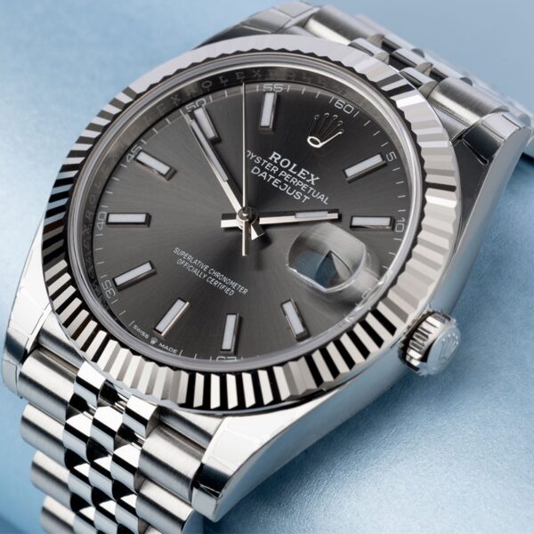 Rolex Datejust 41 Oystersteel and white gold M126334-0014 - Image 6