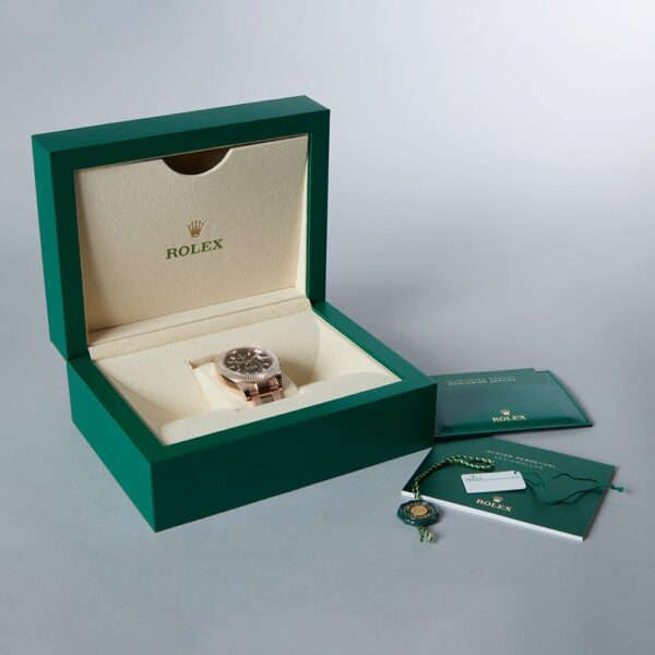 ROLEX Sky-Dweller 42mm Brown Dial Rose Gold Men's Watch M326935-0006 - Image 7