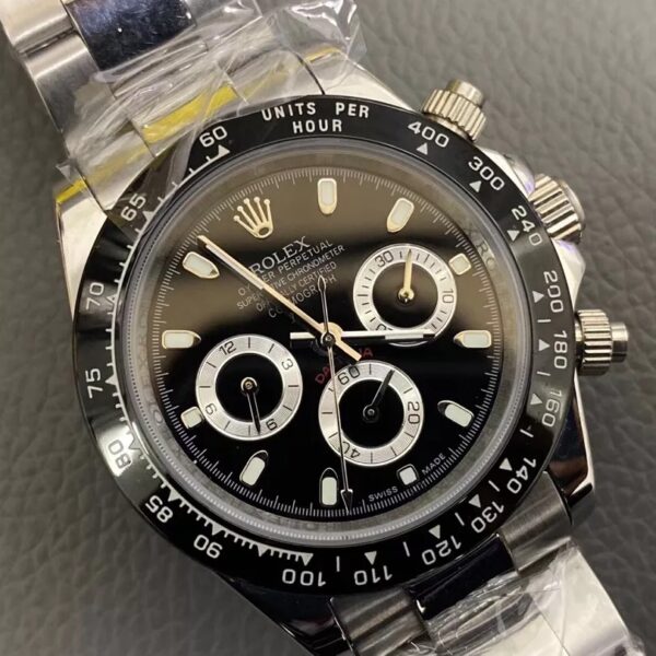Daytona Siver Classic Panda Black & White Dial 40mm - Image 14