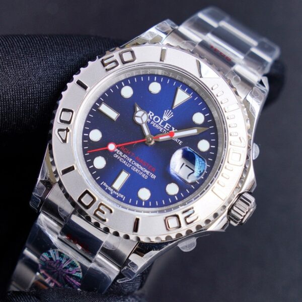 Yacht-Master 1 Pure Silver Stainless Steel Multiple Dial Options 40mm - Image 6