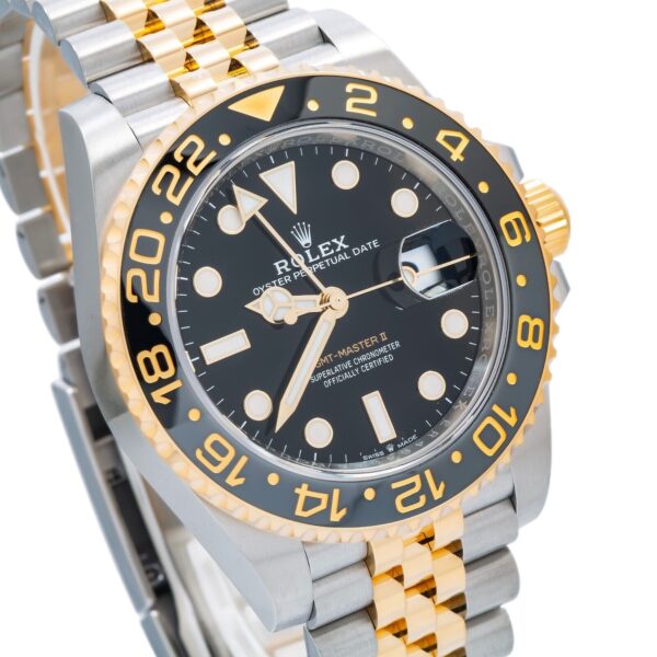 NEW RELEASE 2023 Rolex GMT-Master II Jubilee/Tow-Tone Jubilee 18ct Yellow Gold 126718GRNR-0001 New - Image 19