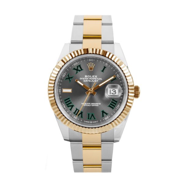 Rolex Datejust 41 Oystersteel and yellow gold Wimbledon - M126333-0020/126333-0019/126334-0022 Brand Unworn