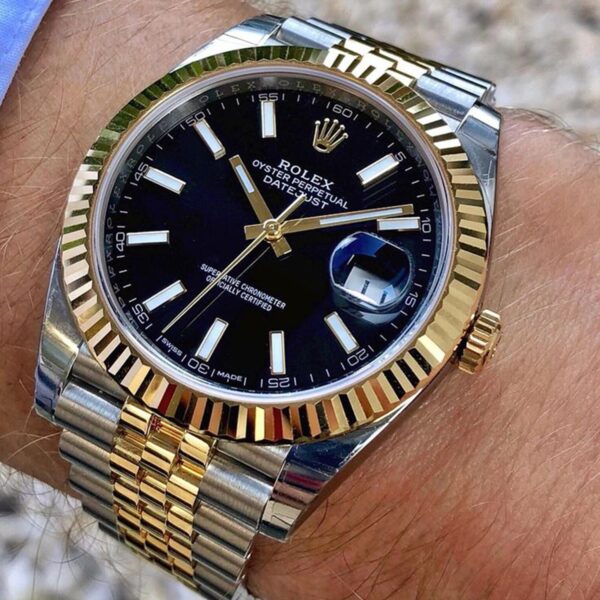 Rolex Datejust 41 Two Tone Oystersteel and yellow gold Black Dial 126333-0014 - Image 11