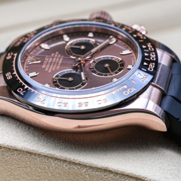 Rolex Cosmograph Daytona Everose Gold Chocolate Oysterflex M116515LN-0041 - Image 12
