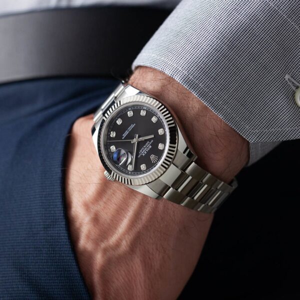 Rolex Datejust 41 Oystersteel Diamond-Set Dial m126334 Series - Image 2