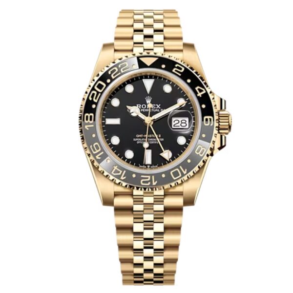 NEW RELEASE 2023 Rolex GMT-Master II Jubilee/Tow-Tone Jubilee 18ct Yellow Gold 126718GRNR-0001 New - Image 2