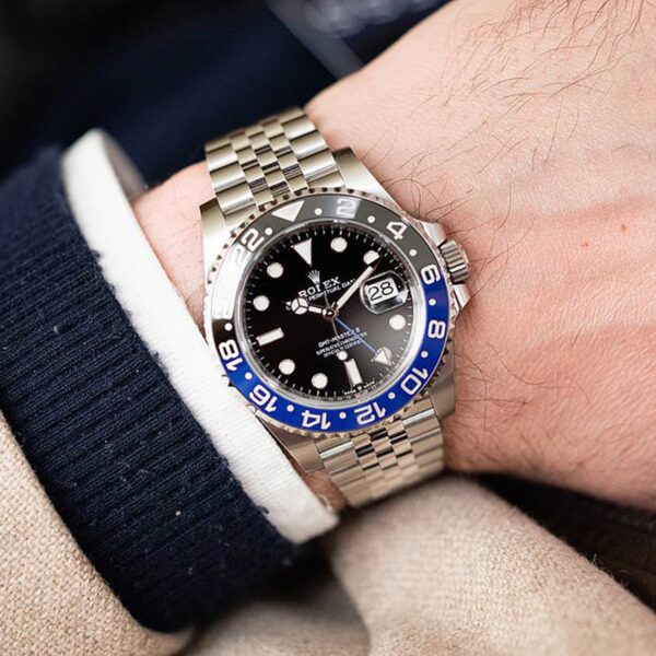 ⌚Rolex GMT-Master II 40mm Stainless Steel m126710 Series Batman & Pepsi - Image 18