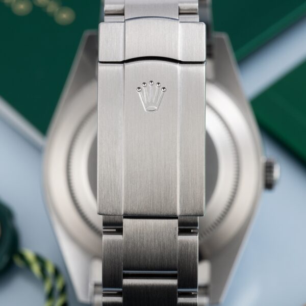 Rolex Oyster Perpetual 39mm Dark Rhodium Dial Watch 114300-0001 - Image 11