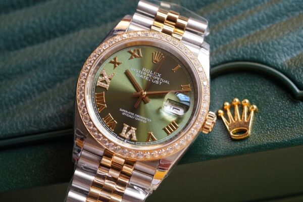 Rolex DATEJUST 36mm Oystersteel yellow gold and diamonds m126283rbr - Image 5