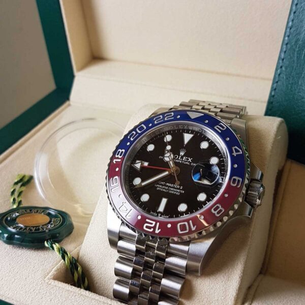 ⌚Rolex GMT-Master II 40mm Stainless Steel m126710 Series Batman & Pepsi - Image 15