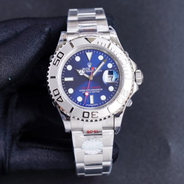 Yacht-Master 1 Pure Silver Stainless Steel Multiple Dial Options 40mm - Image 11
