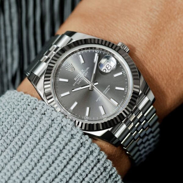 Rolex Datejust 41 Oystersteel and white gold M126334-0014 - Image 10