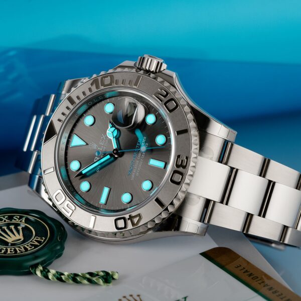 Rolex Yacht-Master 40 Stainless Steel and Platinum 126622 Series New - Image 9