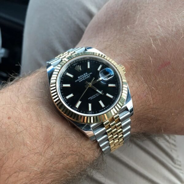 Rolex Datejust 41 Two Tone Oystersteel and yellow gold Black Dial 126333-0014 - Image 10