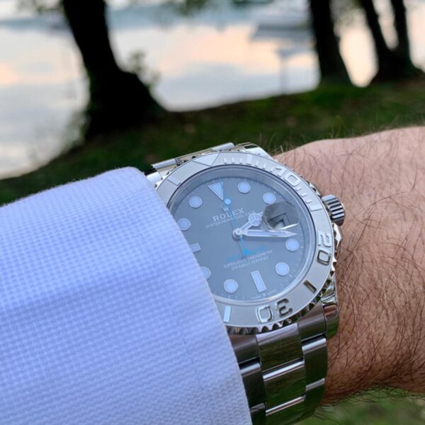 Rolex Yacht-Master 40 Stainless Steel and Platinum 126622 Series New - Image 12