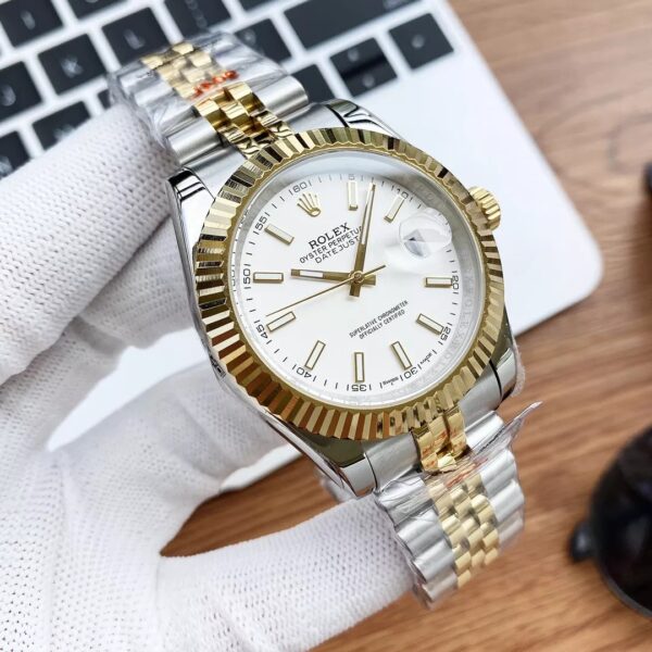 Datejust II ( Silver & Goldmix ) 41mm - Image 9