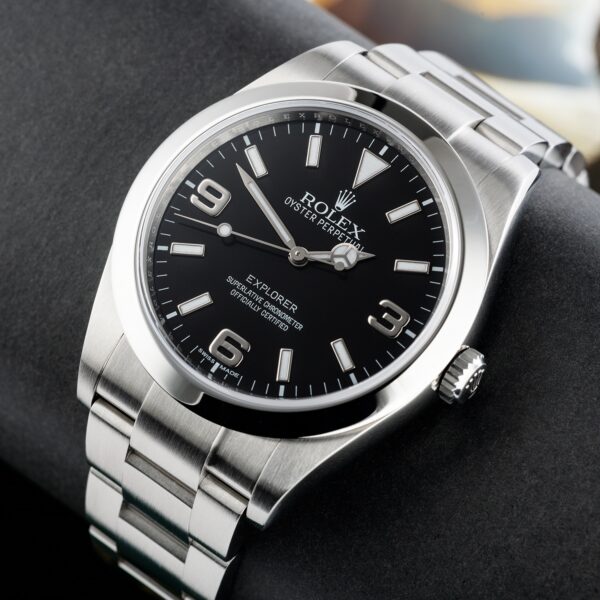 Rolex Explorer I MKII Stainless Steel Black Arabic Index 39mm 214270-0003 Unworn - Image 25