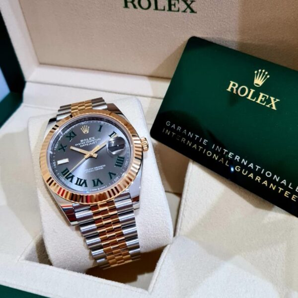 Rolex Datejust 41 Oystersteel and yellow gold Wimbledon - M126333-0020/126333-0019/126334-0022 Brand Unworn - Image 22