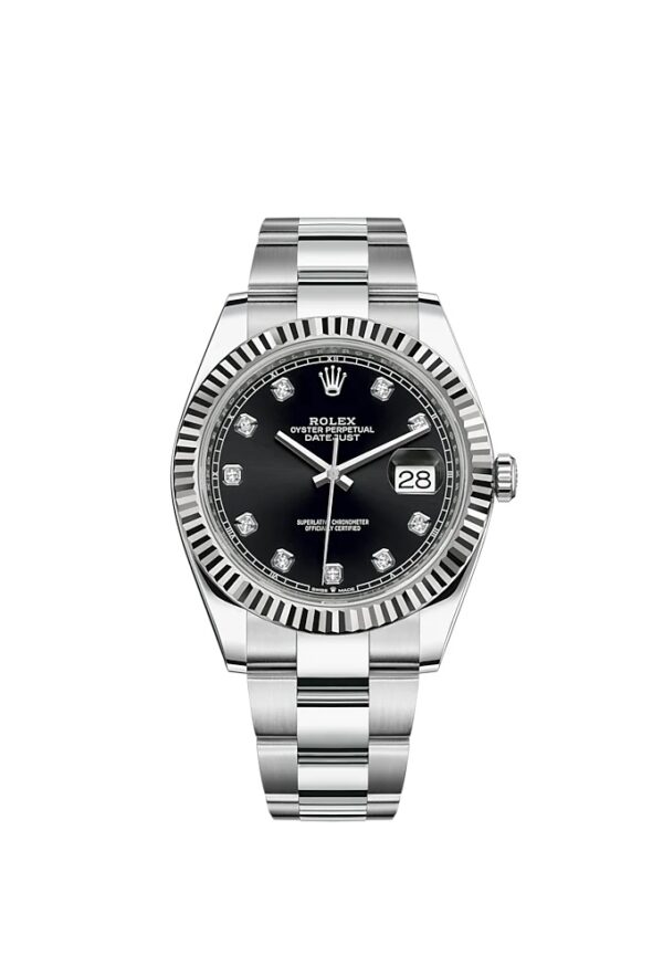 Rolex Datejust 41 Oystersteel Diamond-Set Dial m126334 Series - Image 6