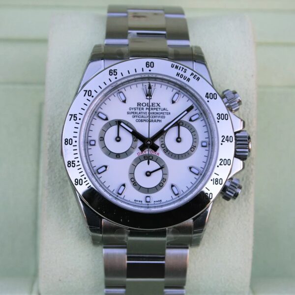 Rolex Daytona Stainless Steel 40mm APH Dial 116520 Brand New - Image 21