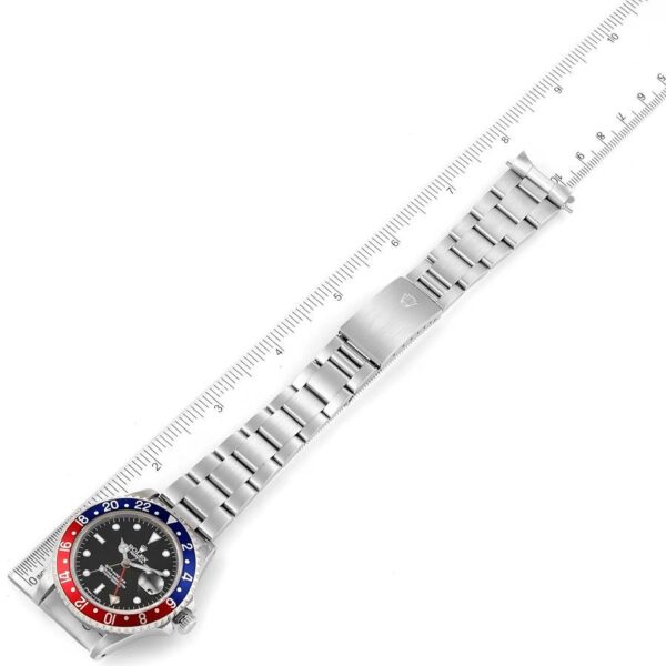 Rolex GMT-Master 40mm Blue Red Pepsi Bezel Steel Mens Watch 16700 - Image 7