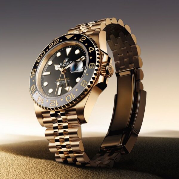 NEW RELEASE 2023 Rolex GMT-Master II Jubilee/Tow-Tone Jubilee 18ct Yellow Gold 126718GRNR-0001 New - Image 12