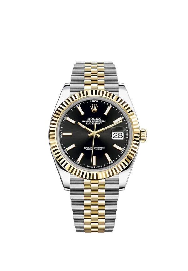 Rolex Datejust 41 Two Tone Oystersteel and yellow gold Black Dial 126333-0014 - Image 6