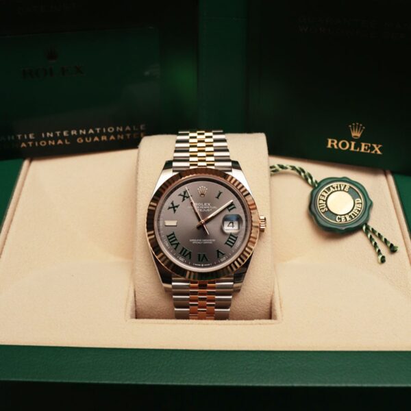 Rolex Datejust 41 Oystersteel and yellow gold Wimbledon - M126333-0020/126333-0019/126334-0022 Brand Unworn - Image 20