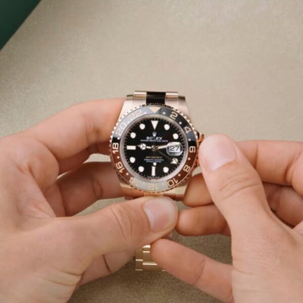 ⚡Crazy Disconut-Rolex GMT-Master II 40mm Root Beer Two Tone Button Markers Black Dial 2023 Ref 126711chnr-0002 - Image 17