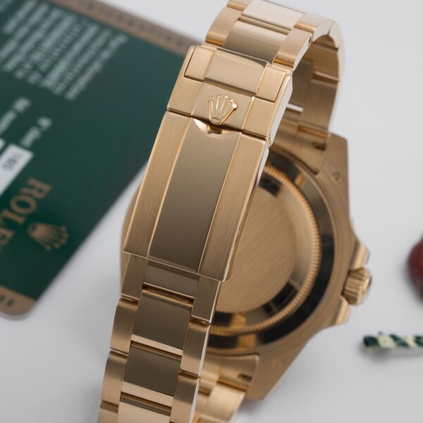 Rolex GMT-Master II 18k Yellow Gold Oyster Bracelet 116718LN Unworn - Image 5