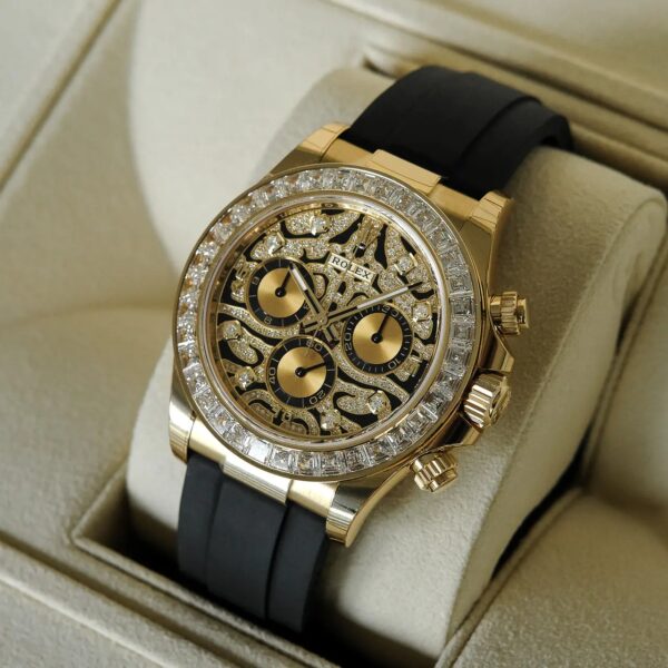 Rolex Cosmograph Daytona 116588TBR Yellow Gold Eye of Tiger - Image 8