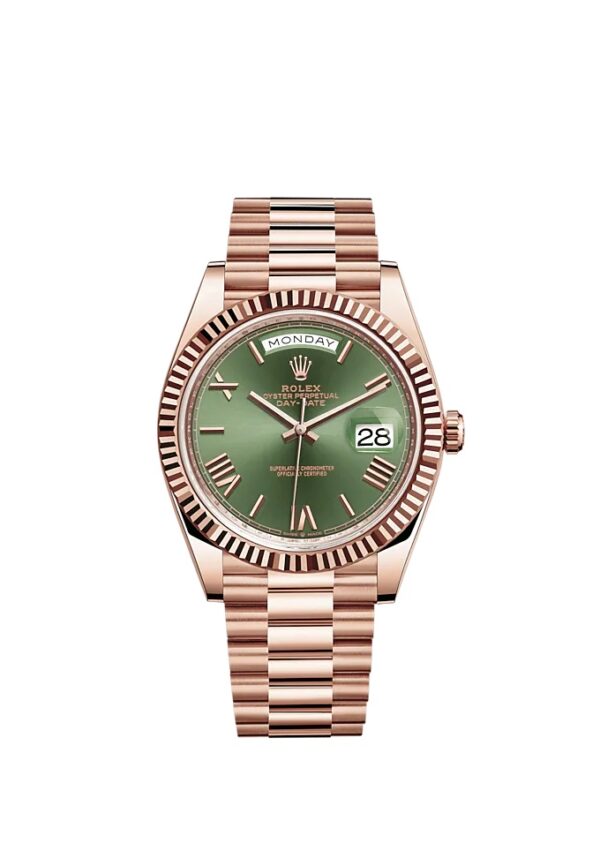 Rolex Day-Date President 40mm 18ct Everose Gold 228235-0025 Unworn - Image 7