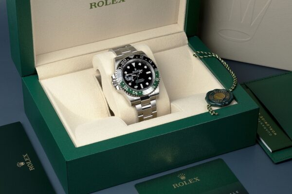 Rolex GMT-Master II Lefty Sprite Green And Black Bezel 126720VTNR-0002 Unworn - Image 10