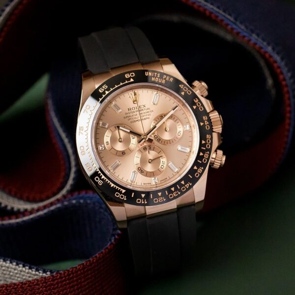 Rolex Daytona Sundust Dial 40mm Everose gold Oysterflex Strap 116515ln-0061 - Image 13