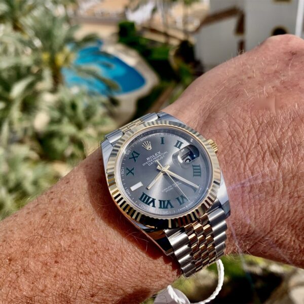 Rolex Datejust 41 Oystersteel and yellow gold Wimbledon - M126333-0020/126333-0019/126334-0022 Brand Unworn - Image 11